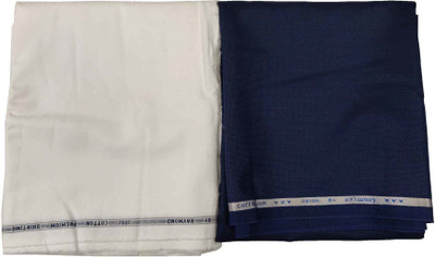 Raymond Pure Cotton Solid Shirt & Trouser Fabric