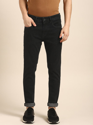 ether Skinny Men Black Jeans
