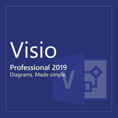 RRazersharp Visio Professional 2019 Lifetime License (1 PC)