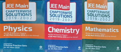 COMBO PACK OF ARIHANT 17 Years' Chapterwise Solutions Physics,CHEMISTRY AND MATHEMATICS JEE Main 2019 EDITION(Paperback, Arihant Experts)