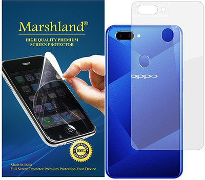 MARSHLAND Back Screen Guard for Oppo R15, Anti Scratch Bubble Free Matte Finish(Pack of 1)