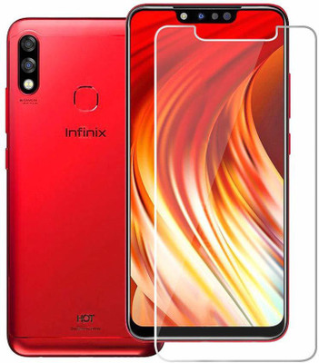 Accessories Kart Edge To Edge Tempered Glass for Infinix hot 7 pro(Pack of 1)