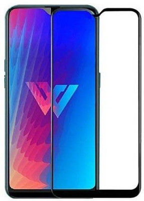 Caseline Edge To Edge Tempered Glass for LG W30 PRO(Pack of 1)