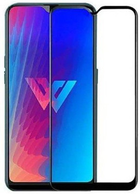 Caseline Edge To Edge Tempered Glass for LG W30 PRO(Pack of 1)