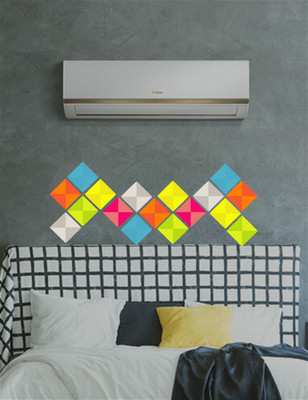 Divine studio 37 cm Decorative Abstract Vinyl Decorative (37Cm X 91Cm) Self Adhesive Sticker(Pack of 1)