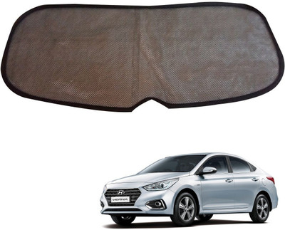 AuTO ADDiCT Rear Window Sun Shade For Hyundai Verna(Black)
