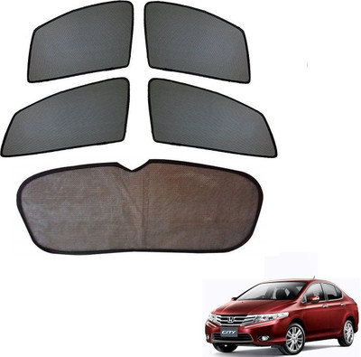 KOZDIKO Side Window, Rear Window Sun Shade For Honda City(Black)