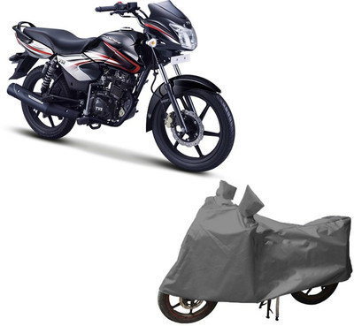 ANLOPE Two Wheeler Cover for Universal For Bike(Grey)