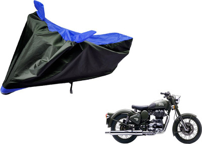 Auto Hub Two Wheeler Cover for Royal Enfield(Battle Green, Black, Blue)