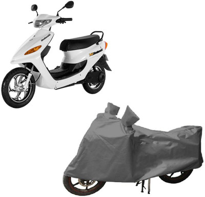 COVERPLANET Two Wheeler Cover for Hero(Yo Electron, Grey)