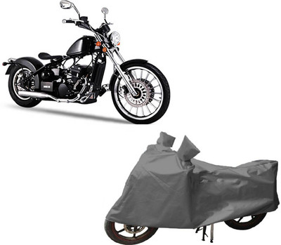 ANLOPE Two Wheeler Cover for FAB Regal Raptor(Daytona 350, Grey)