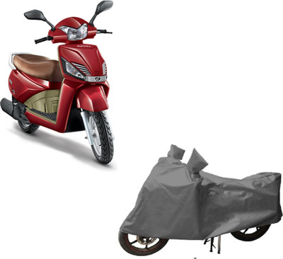 COVERPLANET Two Wheeler Cover for Mahindra(Gusto, Grey)