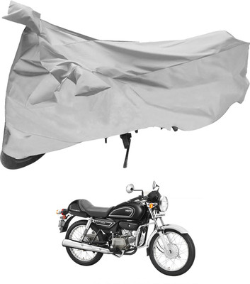 dhcreation Two Wheeler Cover for Hero(Splendor Pro Classic, Silver)