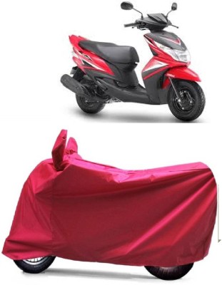 MoTRoX Two Wheeler Cover for Yamaha(Ray Z, Red)