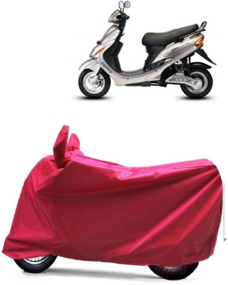 MoTRoX Two Wheeler Cover for Hero(E Sprint, Red)