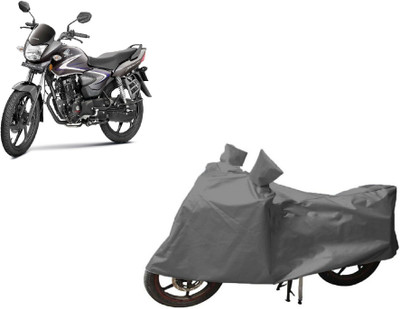 COVERPLANET Two Wheeler Cover for Honda(CB Shine, Grey)