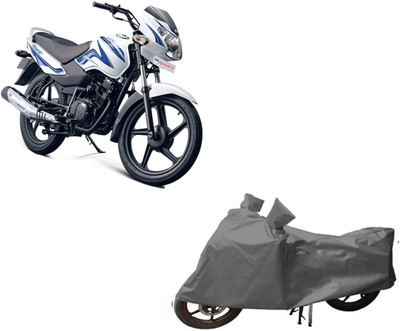 COVERPLANET Two Wheeler Cover for TVS(Sport, Grey)