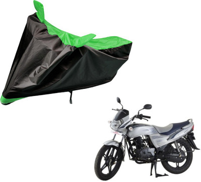 Auto Hub Two Wheeler Cover for LML(Freedom, Black, Green)