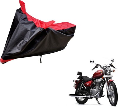 Amanzo Two Wheeler Cover for Royal Enfield(Thunderbird 500, Black, Red)