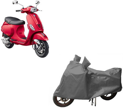 COVERPLANET Two Wheeler Cover for Piaggio(Vespa SXL, Grey)