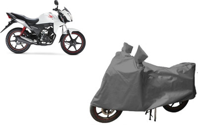 COVERPLANET Two Wheeler Cover for Honda(CB Twister, Grey)