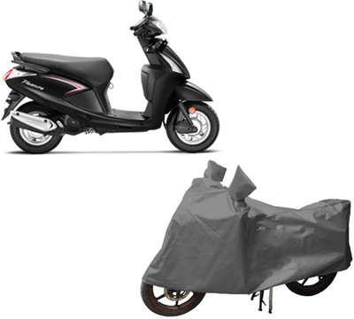 COVERPLANET Two Wheeler Cover for Hero(Pleasure, Grey)