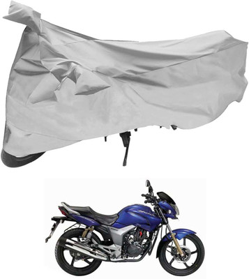 dhcreation Two Wheeler Cover for Hero(CBZ TYPE 1, Silver)