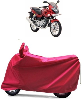 MoTRoX Two Wheeler Cover for Bajaj(Pulsar 220 DTS-i, Red)