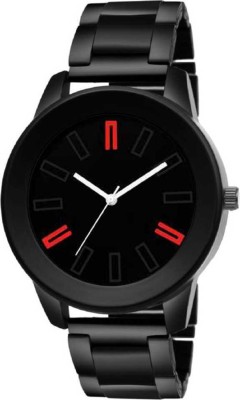 MAAN INTERNATIONAL M-101 New Look Sporty Black Dial Metal Strap Analog Mens Analog Watch  - For Boys