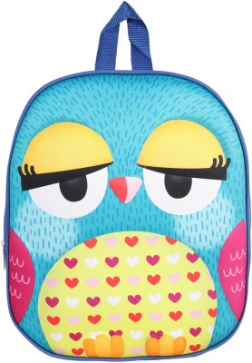 Chinmay Kids 3D Play School Bag For Kids Bird Waterproof School Bag(Blue, 10 L)