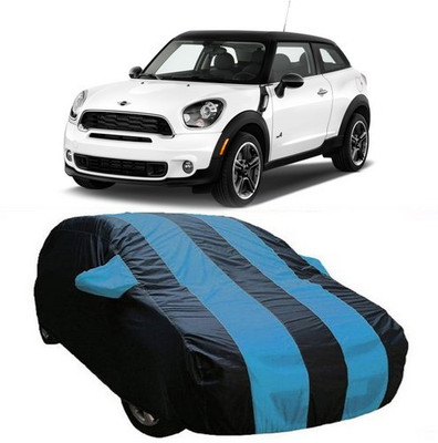 HDSERVICES Car Cover For Mercedes Benz Cooper (With Mirror Pockets)(Blue)