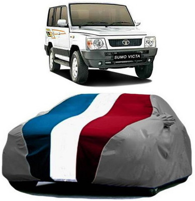 AAMANG Car Cover For Tata Sumo Victa (With Mirror Pockets)(Red, Blue, Grey)