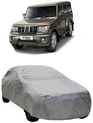 XGuard Car Cover For Mahindra Bolero (Without Mirror Pockets)(Grey)