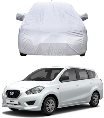 HMS Car Cover For Datsun Go+ (With Mirror Pockets)(Silver, For 2008, 2009, 2006, 2007, 2013, 2005, 2014, 2015, 2012, 2011, 2010, 2016, 2017 Models)