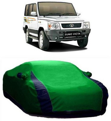 XGuard Car Cover For Tata Sumo Victa (With Mirror Pockets)(Green)