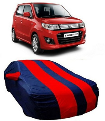XGuard Car Cover For Maruti Suzuki WagonR Stingray (With Mirror Pockets)(Red)