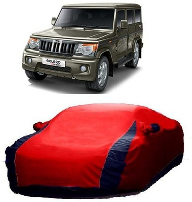 CLASS ONE Car Cover For Mahindra Bolero (With Mirror Pockets)(Red)