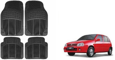 Auto Oprema Rubber Standard Mat For  Maruti Suzuki Zen(Black)