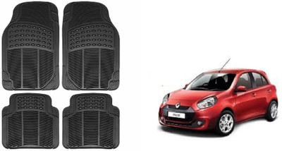 Auto Oprema Rubber Standard Mat For  Renault Pulse(Black)