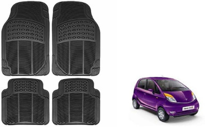 Auto Oprema Rubber Standard Mat For  Tata Nano(Black)