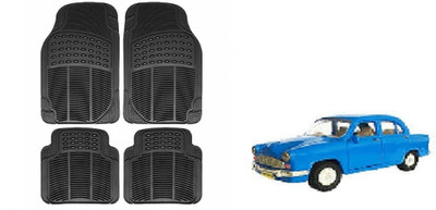 Auto Oprema Rubber Standard Mat For  HM Ambassador(Black)
