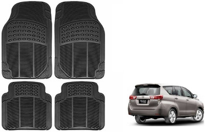 Auto Oprema Rubber Standard Mat For  Toyota Innova Crysta(Black)