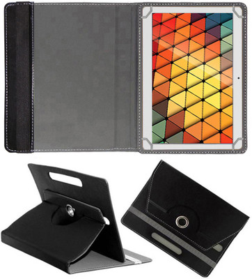 Fastway Flip Cover for iBall Majestic 01 Tablet PC (10.1 inch)(Black, Cases with Holder, Pack of: 1)