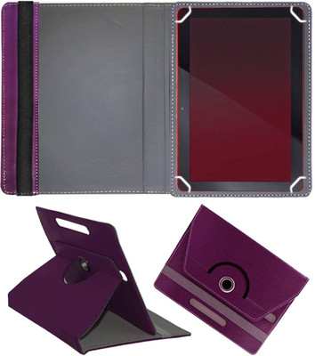 Fastway Flip Cover for iBall Nova 10.1-inch Entertainment 4G Tablet(Purple, Cases with Holder, Pack of: 1)