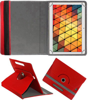 Fastway Flip Cover for iBall Majestic 01 Tablet PC (10.1 inch)(Red, Cases with Holder, Pack of: 1)