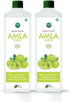 Scorlife Amla Juice Sugar Free [Pack of 2](2 x 1000 ml)