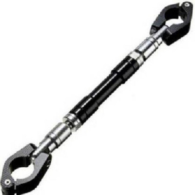 ACCESSOREEZ Adjustable Motorcycle Handlebar Cross Bar For Universal Bike (BLACK) Handle Bar(Black)