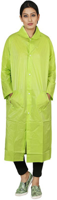 DEVOK Solid Women Raincoat