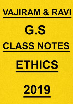 Vajiram &amp; Ravi - Ethics [class Notes] By Mukul Pathak Sir &amp; Brijendra Sir  (Paperback, MUKUL PATHAK SIR &amp; BRIJENDRA SIR)