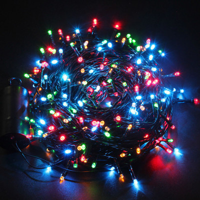 METTSTONE 80 LEDs 7.87 m Multicolor Flickering String Rice Lights(Pack of 1)